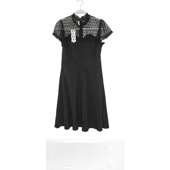 New with tags. Belle Poque black dress. Size medium. - Picture 3 of 10